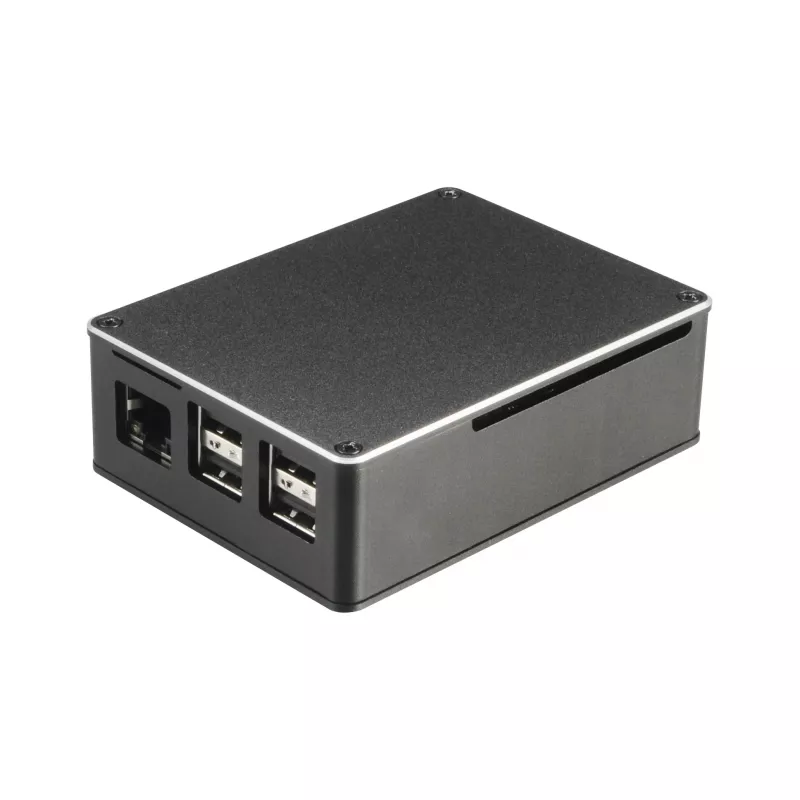 Akasa A-RA02-M1B Case per Raspberry Pi - alluminio - raffreddamento passivo senza ventola - nero