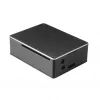 Akasa A-RA02-M1B Case per Raspberry Pi - alluminio - raffreddamento passivo senza ventola - nero