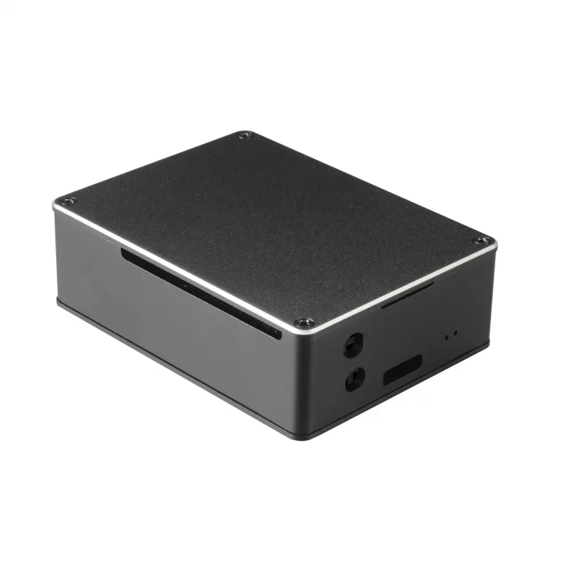 Akasa A-RA02-M1B Case per Raspberry Pi - alluminio - raffreddamento passivo senza ventola - nero