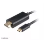 Akasa AK-CBCA12-18BK Cavo adattatore USB-C su HDMI 1,8 m nero