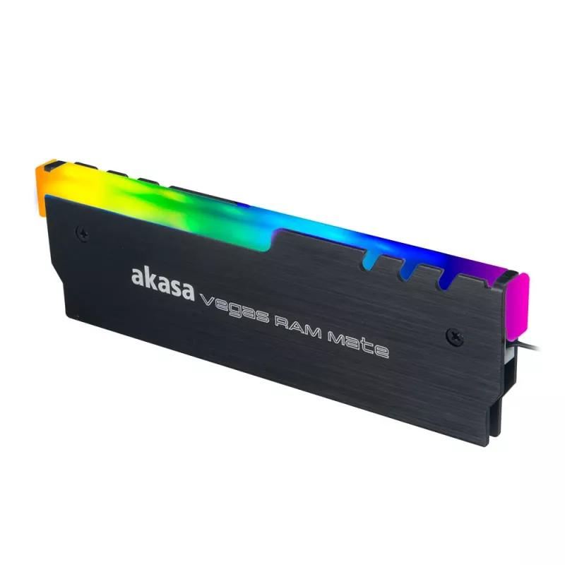 Akasa AK-MX248 Vegas RAM Mate Dissipatore RGB indirizzabile - nero