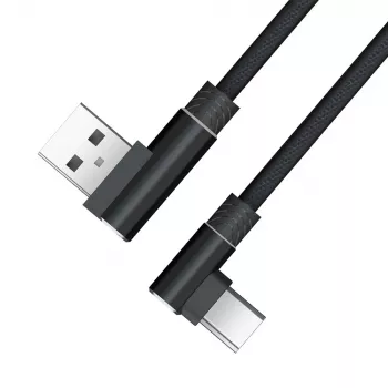 Akasa AK-CBUB39-10BK Cavo USB 2.0 - USB-A su USB-C - 1 m - nero