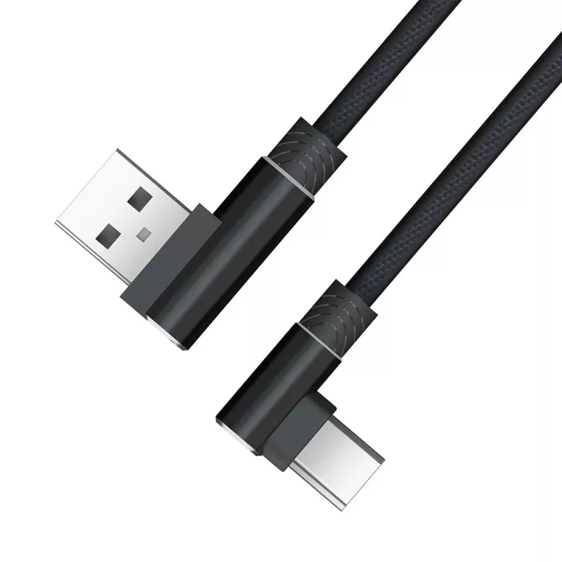 Akasa AK-CBUB39-10BK Cavo USB 2.0 - USB-A su USB-C - 1 m - nero