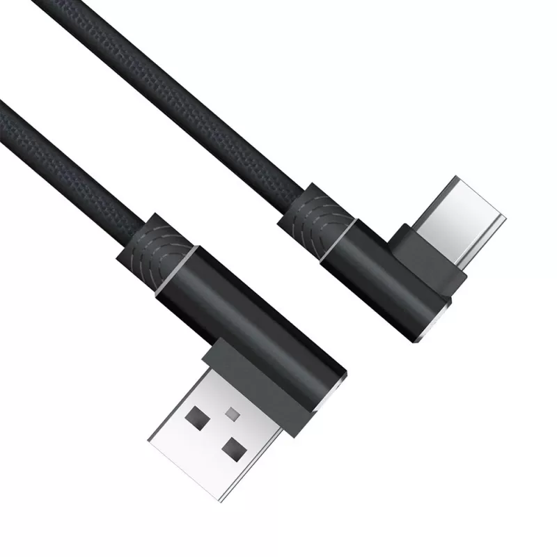 Akasa AK-CBUB39-10BK Cavo USB 2.0 - USB-A su USB-C - 1 m - nero