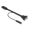 Akasa AK-CBHD18-20BK Cavo adattatore HDMI su VGA 0,2 m nero