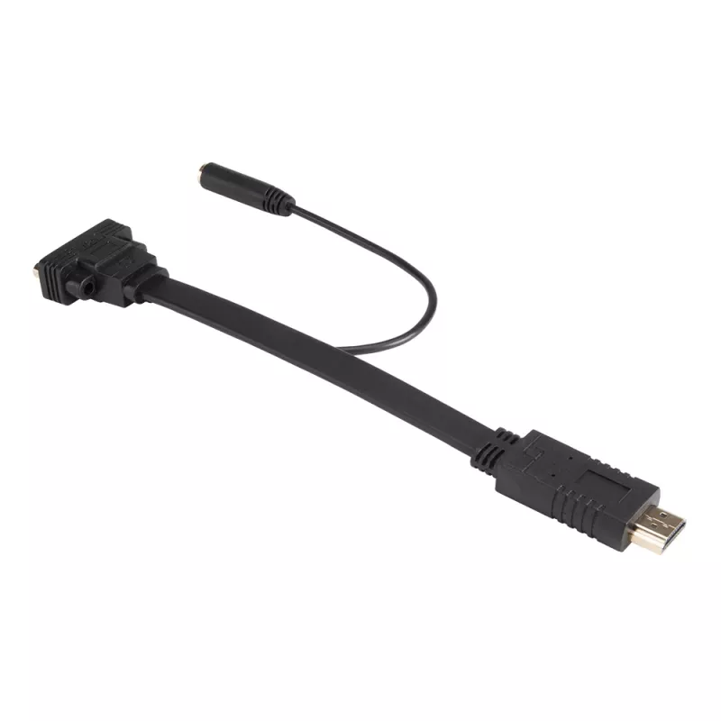 Akasa AK-CBHD18-20BK Cavo adattatore HDMI su VGA 0,2 m nero