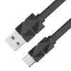 Akasa AK-CBUB43-10BK Cavo USB 2.0 - USB-C su USB-A - 1 m - nero