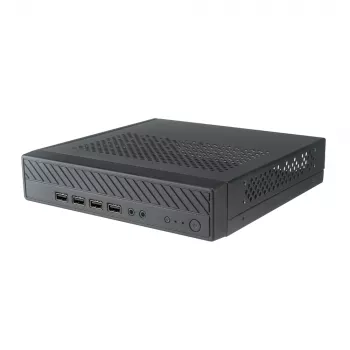 Akasa Cypher MX case Thin Mini-ITX, alluminio/SGCC, nero, 1x HDD/SSD 2,5