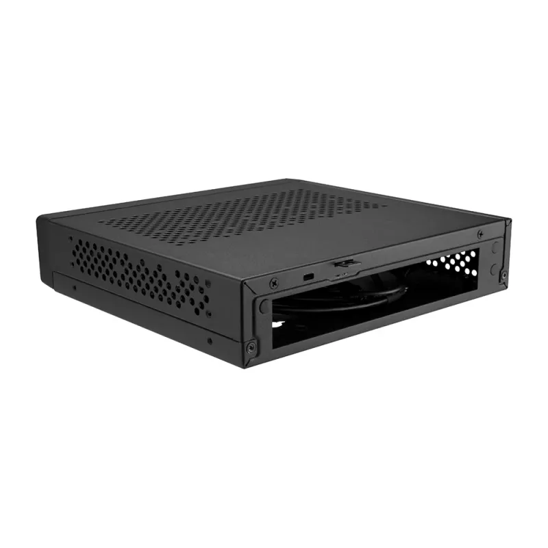 Akasa Cypher MX case Thin Mini-ITX, alluminio/SGCC, nero, 1x HDD/SSD 2,5