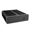 Akasa A-NUC50-M1B Case NUC senza ventola - alluminio - nero - UCFF - vano unità da 2,5
