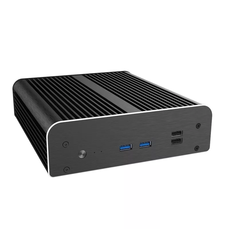 Akasa A-NUC50-M1B Case NUC senza ventola - alluminio - nero - UCFF - vano unità da 2,5