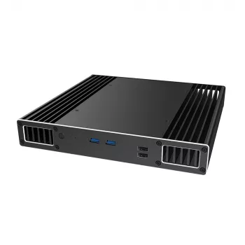 Akasa Plato PX - Desktop - PC - alluminio - nero - UCFF - Home Office