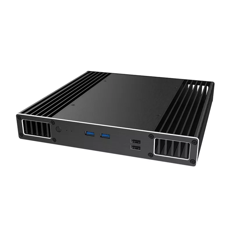 Akasa Plato PX - Desktop - PC - alluminio - nero - UCFF - Home Office