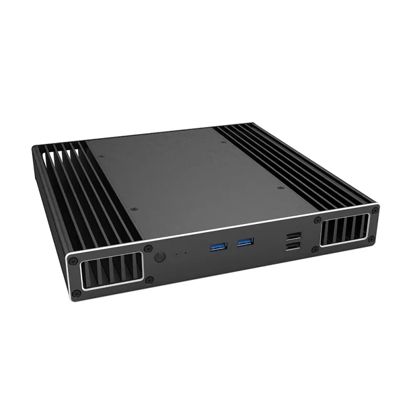 Akasa Plato PX - Desktop - PC - alluminio - nero - UCFF - Home Office