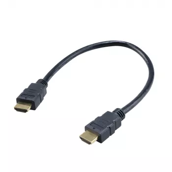 Akasa AK-CBHD25-30BK Cavo HDMI 2.0 0,3 m nero