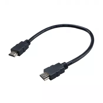 Akasa AK-CBHD25-30BK Cavo HDMI 2.0 0,3 m nero