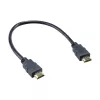 Akasa AK-CBHD25-30BK Cavo HDMI 2.0 0,3 m nero