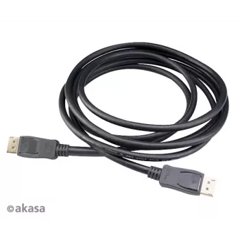 Akasa AK-CBDP23-50BK cavo DisplayPort 1.4 5 m nero