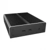 Akasa Newton NE case Mini-ITX - nero - alluminio - fanless - HDD/SSD 2,5