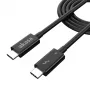 Akasa Thunderbolt 4 cavo USB-C a USB-C 1 m 40Gbps 100W PD 8K60Hz nero
