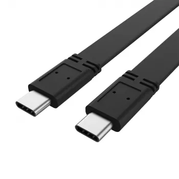 Akasa AK-CBUB60-10BK cavo USB-C a USB-C 1 m USB 3.2 Gen 2x2 20 Gbps nero