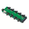 Akasa FLEXA FP10H espansore per header ventola PWM da 1 a 10 con cavo da 30 cm