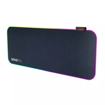 AKASA SOHO RXL tappetino mouse gaming RGB - 78x30 cm - spessore 4 mm - nero