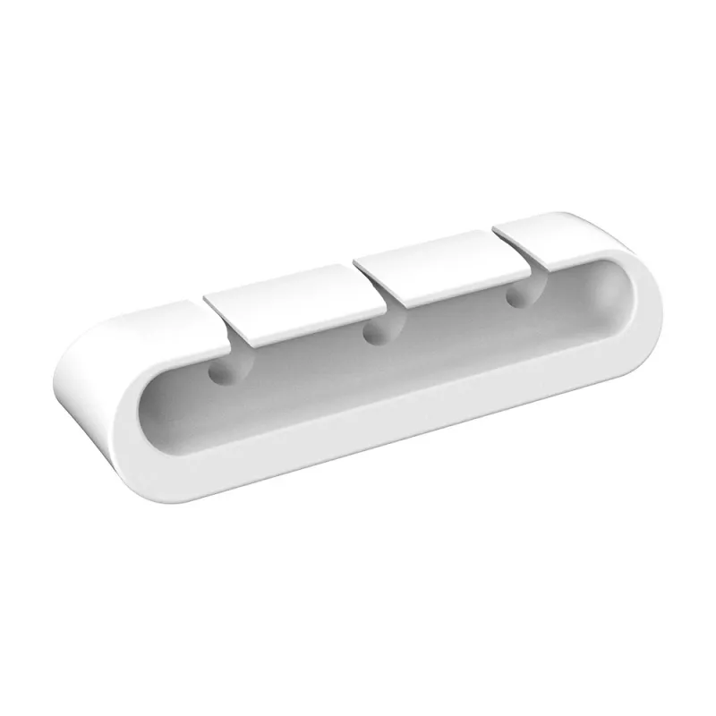 Akasa Cable Cord Holder 3x3-port + 2x5-port bianco