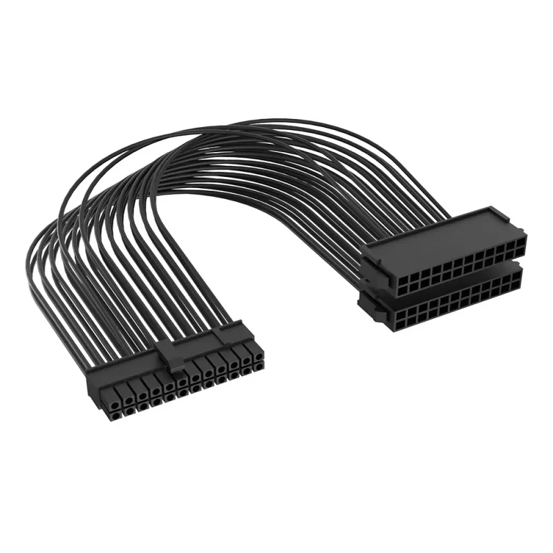 Akasa 2 set cavo PSU 20+4 maschio a doppio femmina - cavo