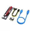 Akasa 6 set scheda adattatore PCIe Riser per GPU Mining X16 a X1
