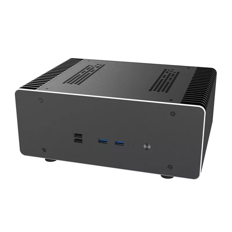Akasa Maxwell Pro Plus case Mini-ITX fanless Intel LGA 1700 nero