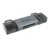 Akasa lettore di schede duale USB 3.2 OTG 2 in 1