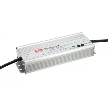 Mean Well HLG-320H-24B Driver LED 320W 24V IP67 dimmerabile