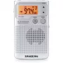 Sangean DT-250 (Pocket 250) Radio AM/FM portatile argento