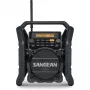 Sangean U-5 DBT (Utility 50) Radio portatile DAB+/FM con Bluetooth, IP64, 7W RMS nera