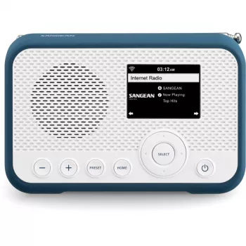 Sangean WFR-39 Radio internet portatile bianca - blu inchiostro