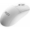 MSI FORGE K210 W Combo bianco FR - set tastiera e mouse USB cablati, layout francese AZERTY, retroilluminazione Rainbow RGB, mouse ottico con 6400 DPI
