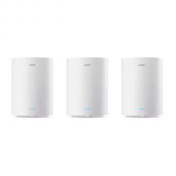 Acer Ovia T360 Wi-Fi 6 Mesh Router Triple Pack (3 unità) - AX3000, Dual-Band, copertura fino a 7.500 sq. ft.
