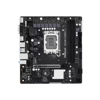 Scheda madre ASRock H610M-Combo II Micro ATX, LGA 1700, Intel H610, DDR4, HDMI, DisplayPort, D-Sub, Gigabit LAN