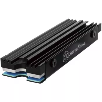 SILVERSTONE TECHNOLOGY SST-TP07B dissipatore SSD M.2 nero