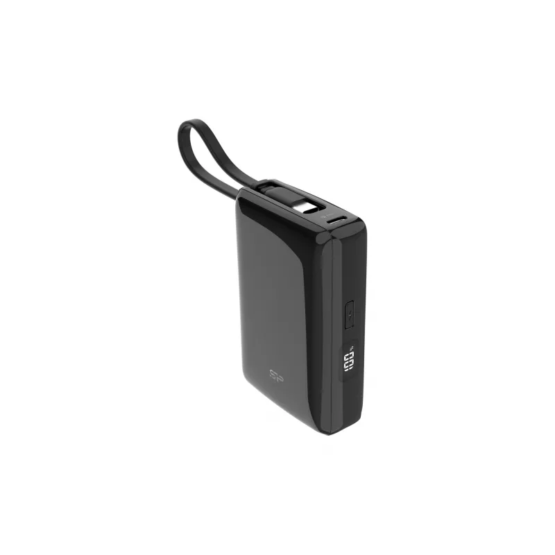 Silicon Power CP10 10000mAh PD USB-A 2xUSB-C power bank, nero