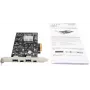 EXSYS EX-12005 scheda controller host PCI Express USB 3.2 Gen 2 (10 Gbps) 2 porte USB-A con staffa low profile