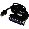Exsys EX-1300-2 cavo adattatore da USB a parallela - 1 m - nero