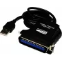 Exsys EX-1300-2 cavo adattatore da USB a parallela - 1m - nero