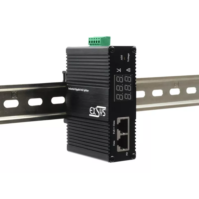 Exsys splitter PoE EX-60327 50 W - Gigabit Ethernet
