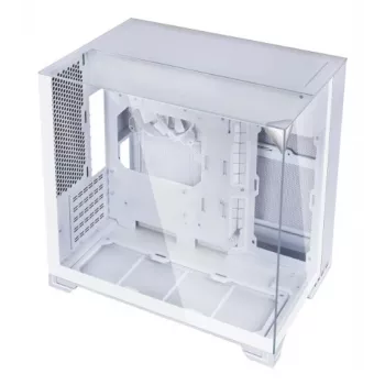 Lian Li O11 Vision-M case Micro-ATX, vetro temperato, bianco