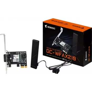 GIGABYTE GC-WFAX210 scheda di espansione Wi-Fi 6E PCIe x1 con Bluetooth 5.2