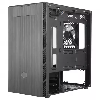 Cooler Master MasterBox MB400L case Mini Tower Micro-ATX, acciaio, pannello laterale chiuso, senza alimentatore