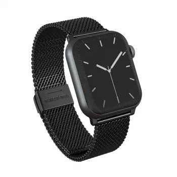 BURGA Metal Mesh Elegance per Apple Watch 38/40 mm (nero)
