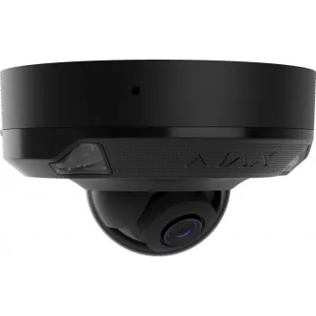 AJAX Telecamera di rete DomeCam Mini HL (8 MP/2,8 mm) nero